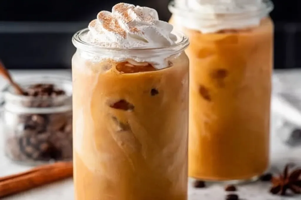 Iced Pumpkin Spice Latte Ready to Sip