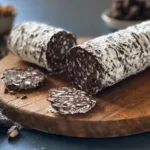 Italian Chocolate Salami Slice - Delicious Dessert Treat