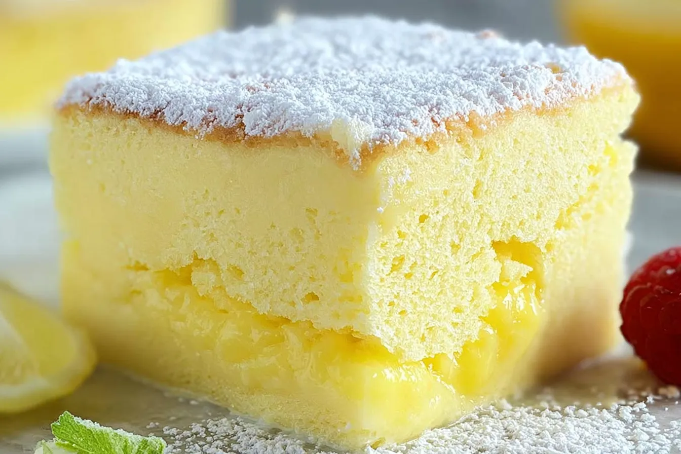 Lemon Custard Cake
