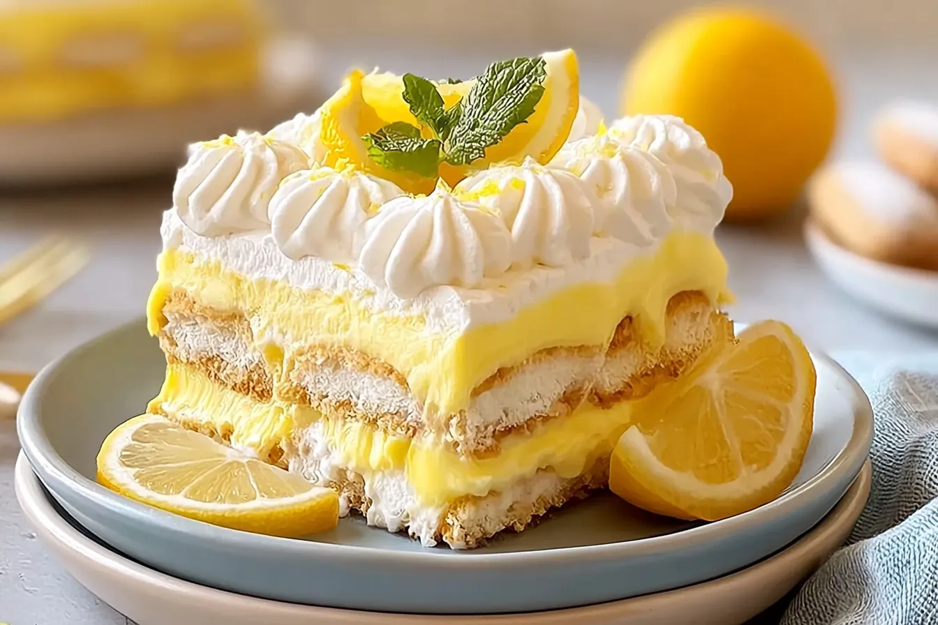 Lemon Tiramisu: Refreshing & Creamy Italian Dessert Delight 4 Lemon Tiramisu: Refreshing & Creamy Italian Dessert