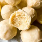 Lemon Truffles: Delightful Treats for Any Occasion 5 Lemon Truffles on a Decorative Plate