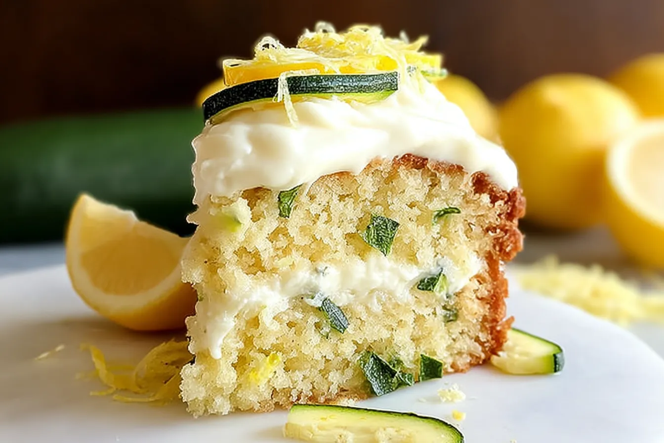 Lemon Zucchini Cake 