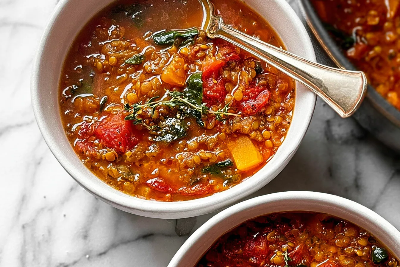 Mediterranean Lentil Soup
