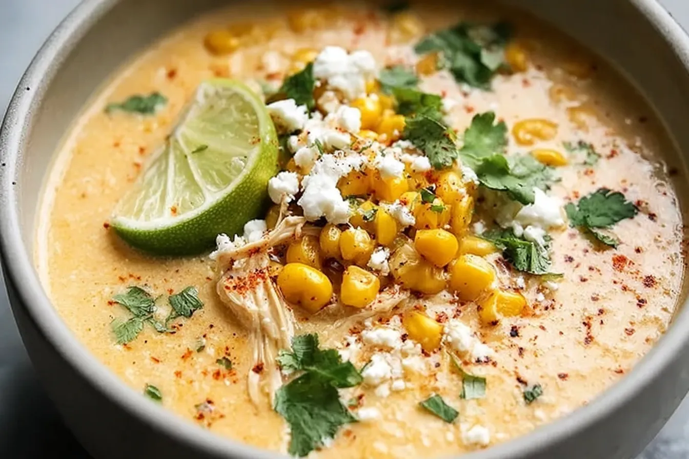 Mexican Street Corn Soup
