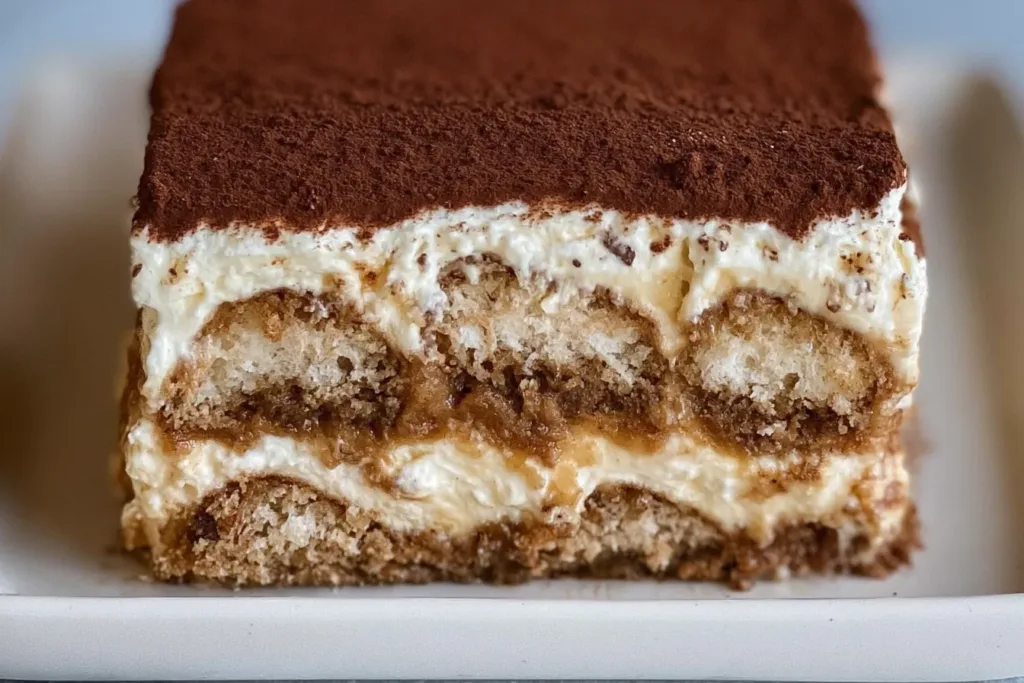 No-Bake Easy Tiramisu Dessert Served in Glass