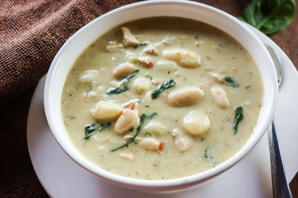 Cozy Olive Garden Chicken Gnocchi Soup in a Bowl