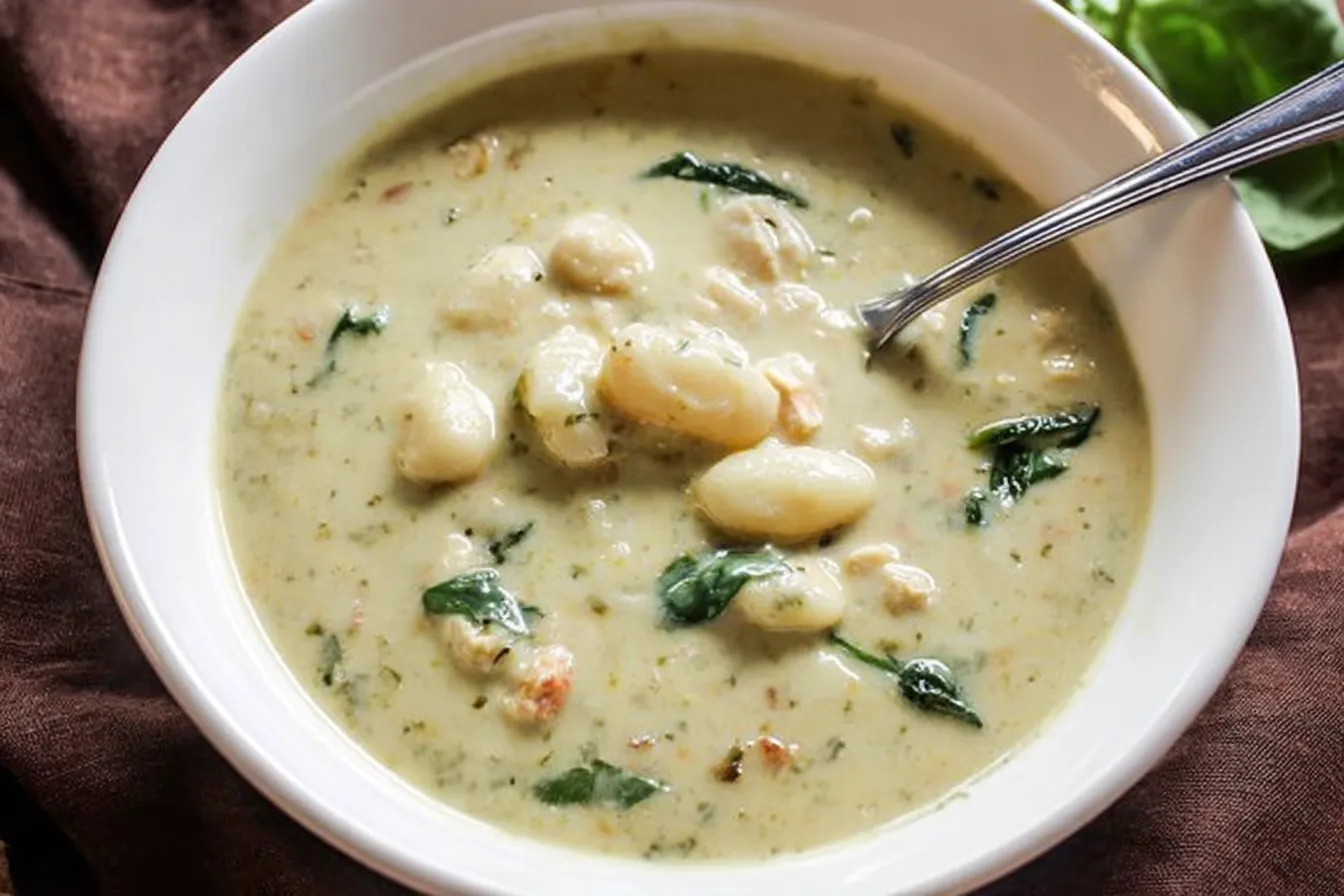 Olive Garden Chicken Gnocchi Soup 