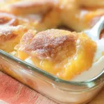 Sliced Peaches and Cream Pie