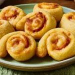 Delicious Pizza Pinwheels Ready to Serve
