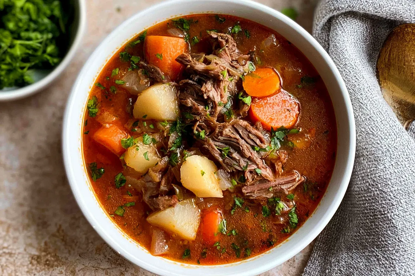 Pot Roast Soup 