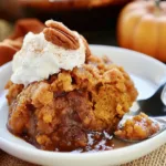 Cozy Pumpkin Cobbler Freshly Baked