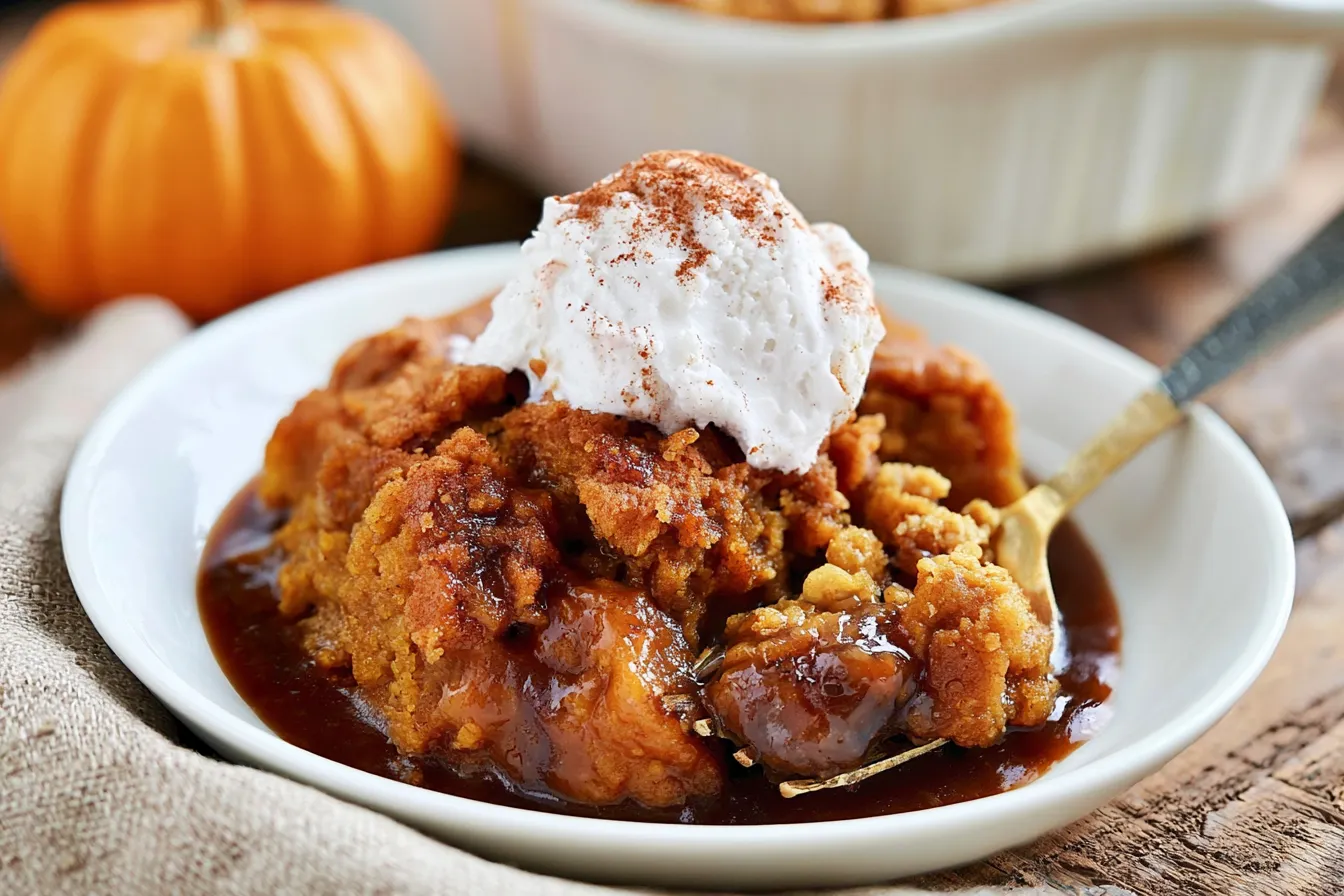 Pumpkin Cobbler 