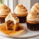 Scrumptious Pumpkin Pie Cupcakes Ready to Enjoy