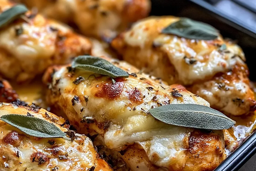 Pumpkin Sage Chicken Bake - Fall Comfort Food