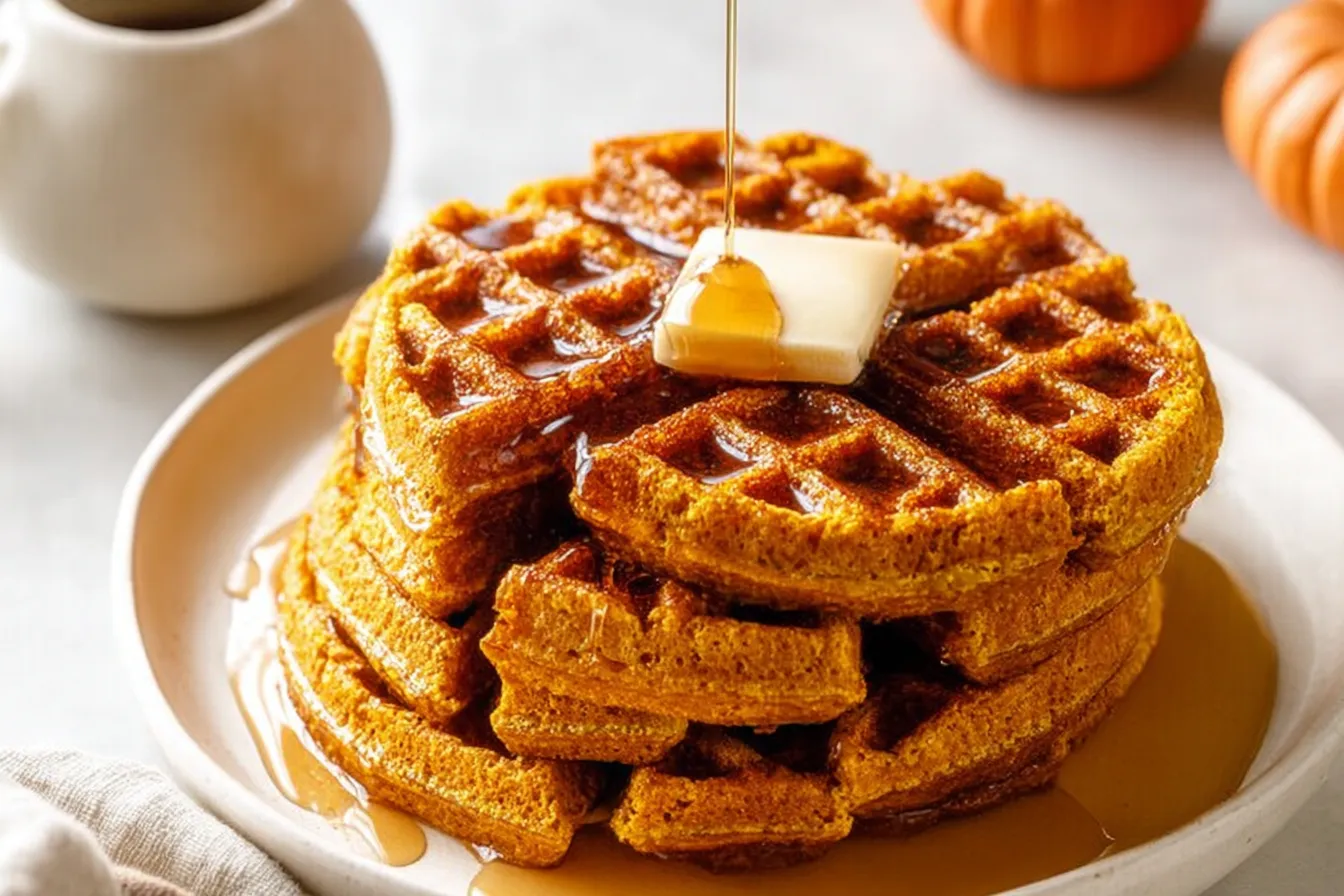 Pumpkin Waffle Recipe 