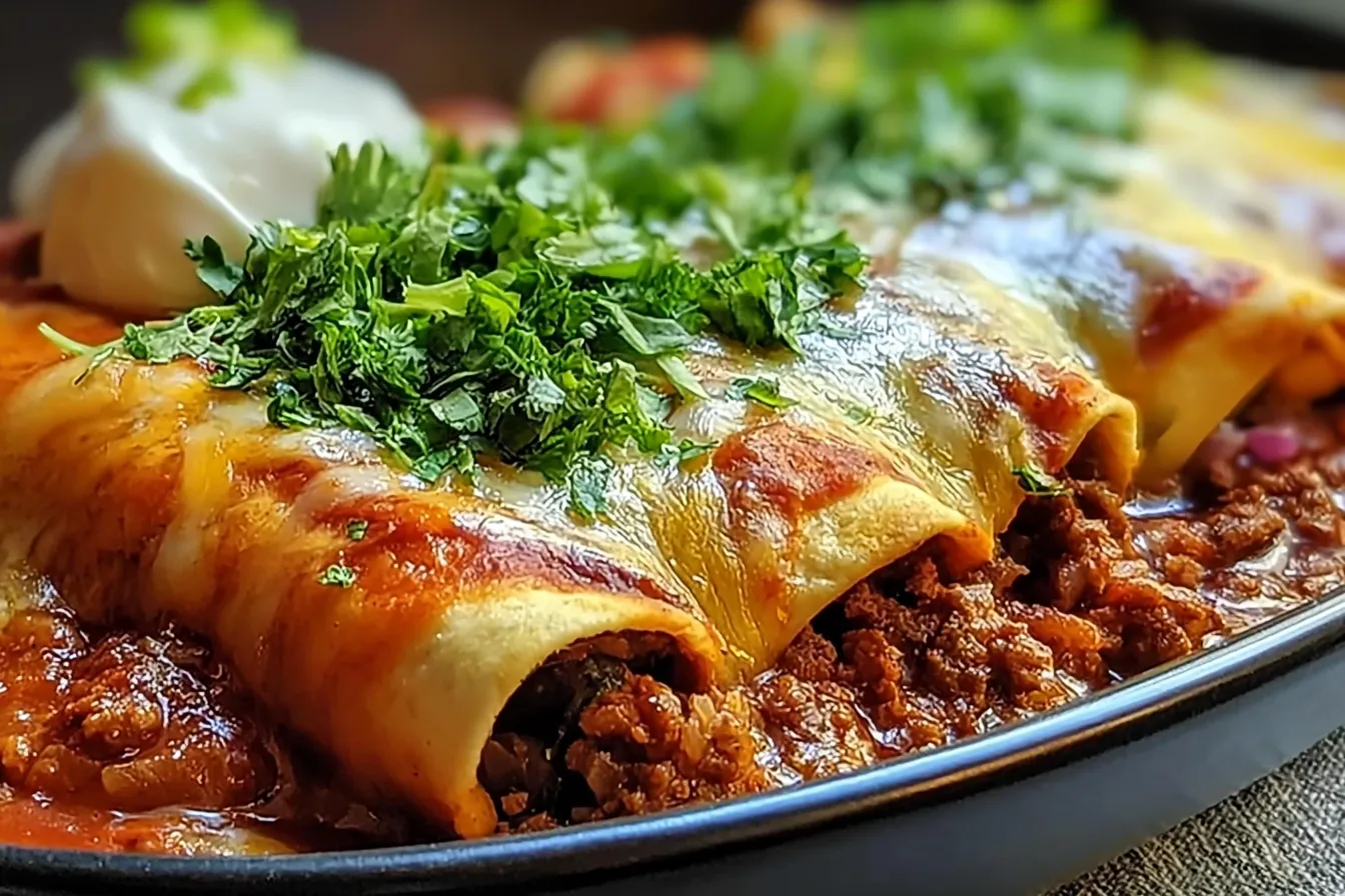 Quick and Savory Ground Beef Enchiladas Recipe You’ll Love 4 Quick and Savory Ground Beef Enchiladas