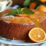 Sicilian Whole Orange Cake (Using an Entire Orange, Peel & Pulp) 5 Sicilian Whole Orange Cake Slice
