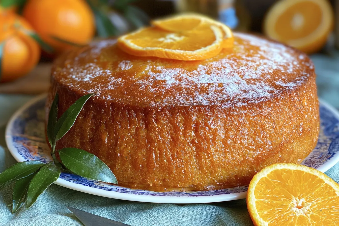 Sicilian Whole Orange Cake (Using an Entire Orange, Peel & Pulp) 4 Sicilian Whole Orange Cake (Using an Entire Orange: Peel, Juice and Pulp)