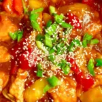 Slow Cooker Sweet and Sour Chicken {Easy Fakeaway} Delight 5 Delicious Slow Cooker Sweet and Sour Chicken {Easy Fakeaway}