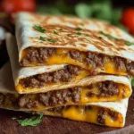 Smashburger Quesadillas Ready to Serve