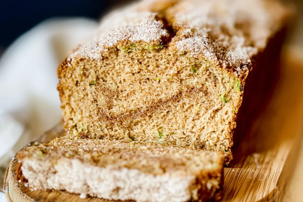 Delicious Snickerdoodle Zucchini Bread with Coconut Oil