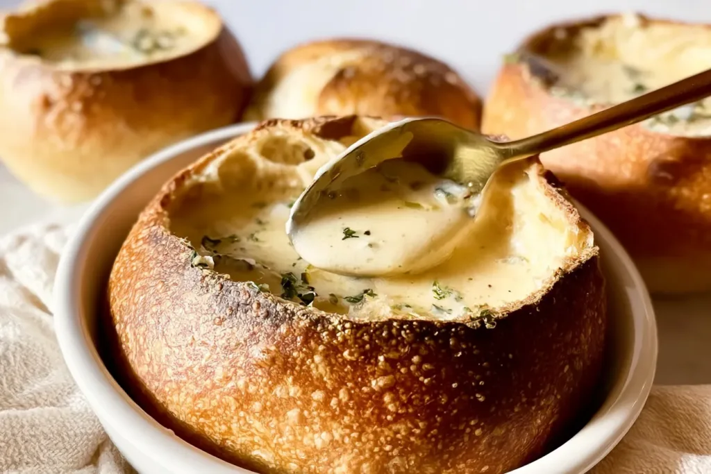 Delicious Homemade Sourdough Bread Bowls