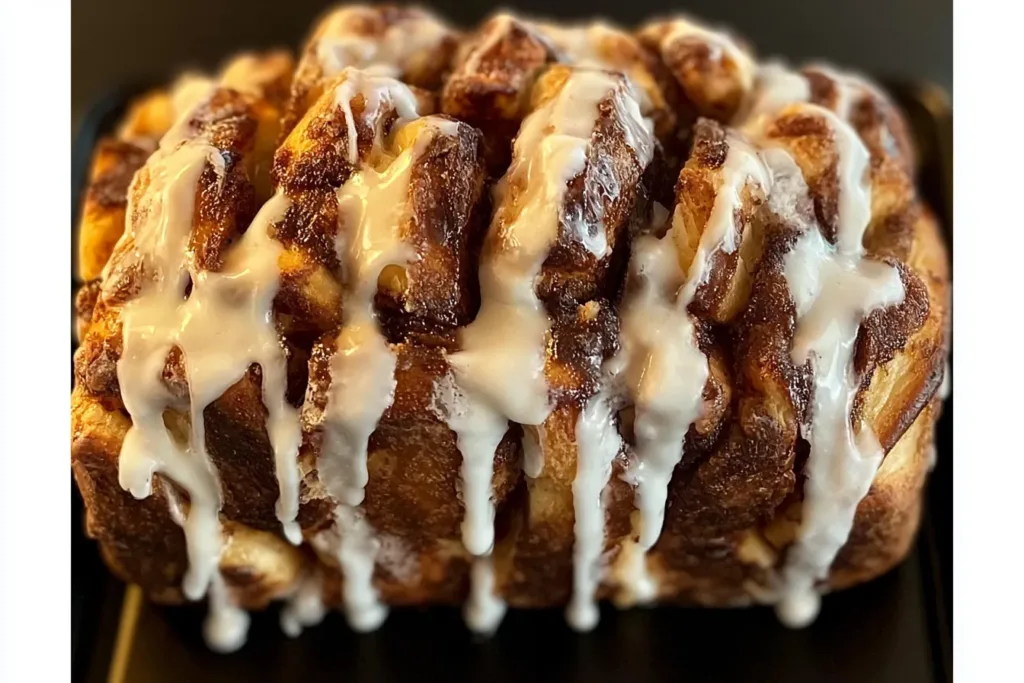 Sourdough Cinnamon Pull Apart Bread Freshly Baked