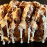 Sourdough Cinnamon Pull Apart Bread Freshly Baked