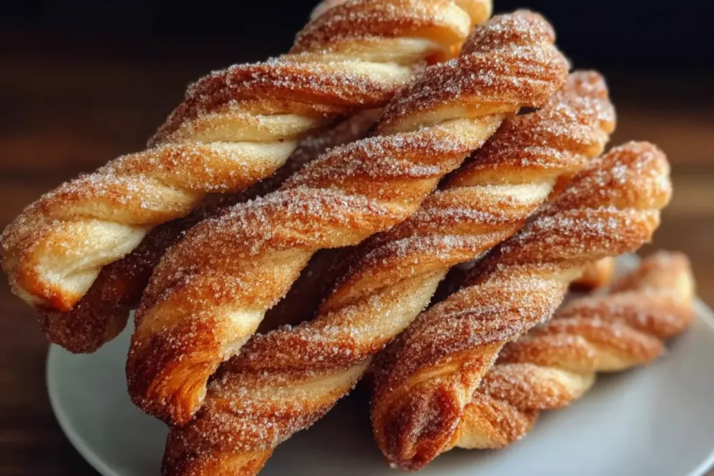 Sourdough Cinnamon Sugar Twists
