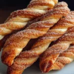 Sourdough Cinnamon Sugar Twists