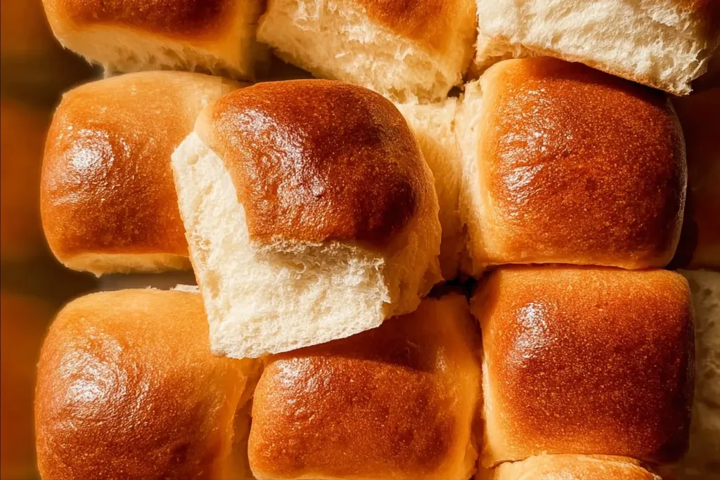 Fluffy Sourdough Discard Dinner Rolls Fresh from the Oven