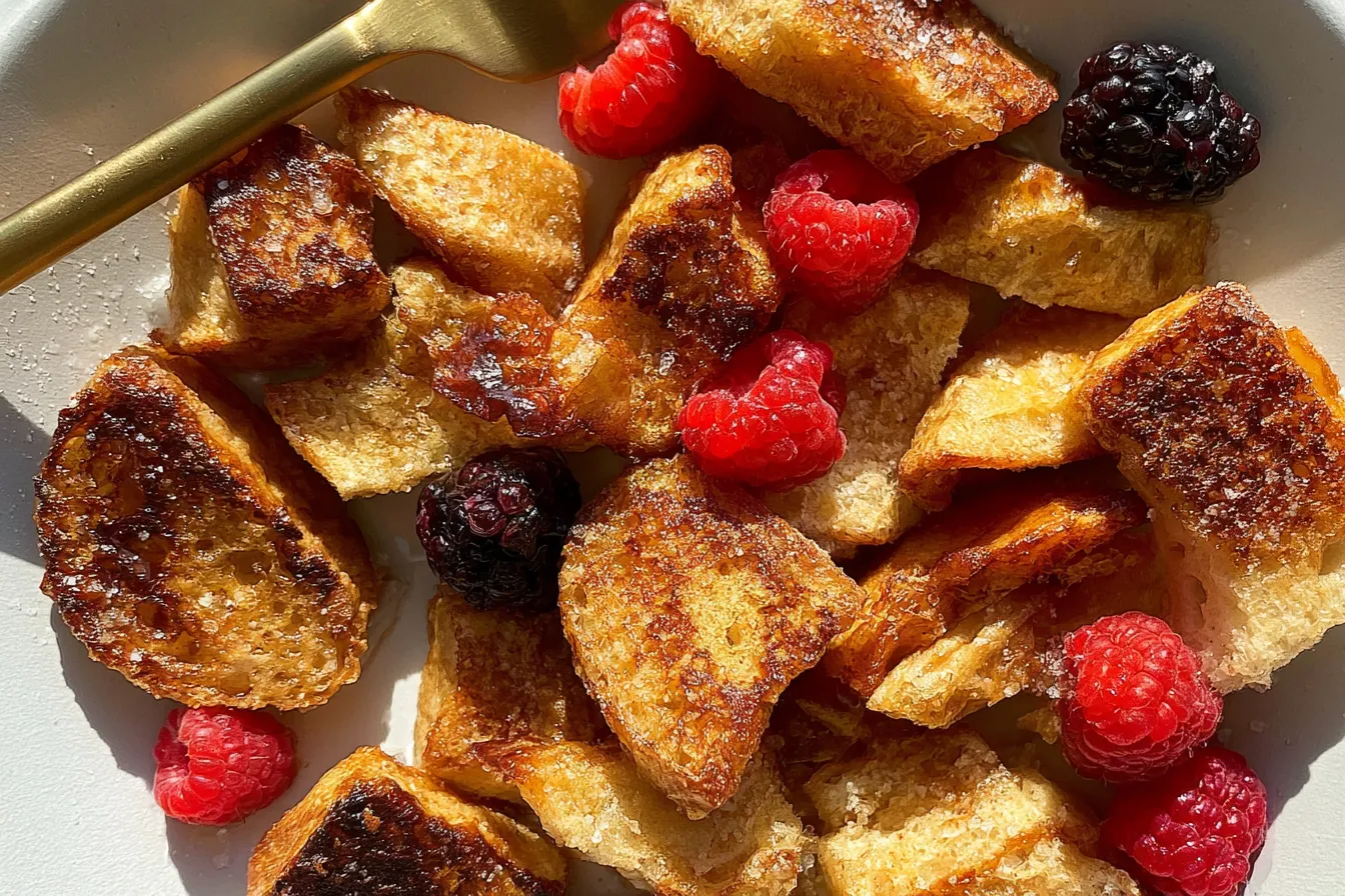 Sourdough French Toast Bites: A Breakfast Delight Awaits! 4 Sourdough French Toast Bites