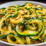 Spicy Garlic Chinese Zucchini Stir-Fry