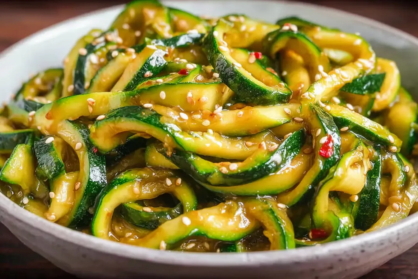 Spicy Garlic Chinese Zucchini for a Flavorful Meal Boost