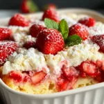 Strawberry Cheesecake Dump Cake - Delicious and Easy Dessert