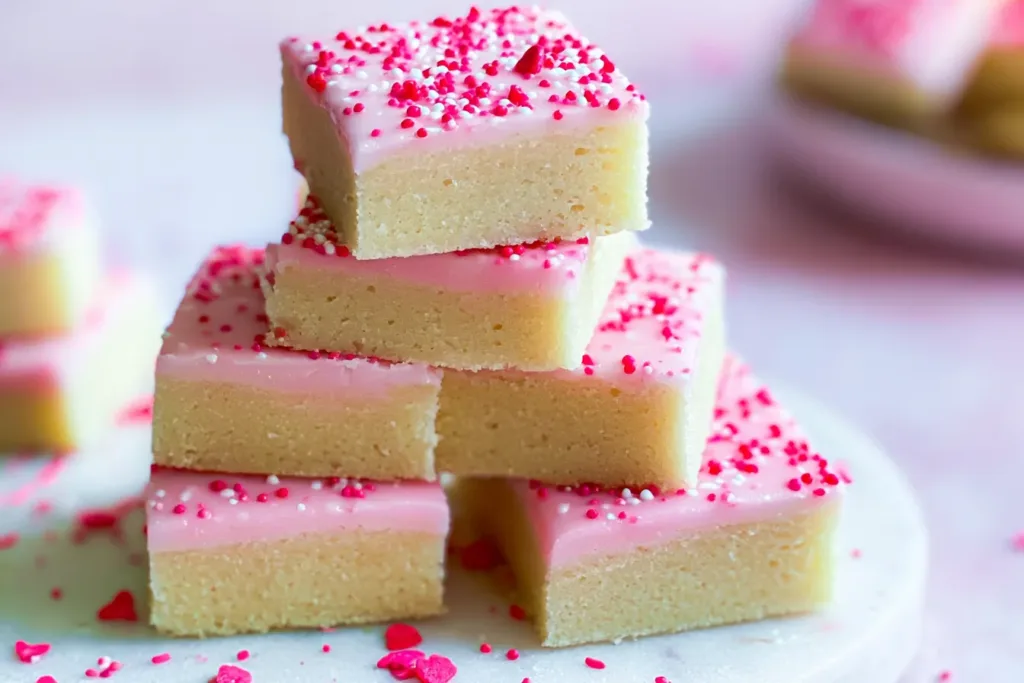Delicious Sugar Cookie Bars Ready to Serve