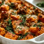 Savory Sweet Potato and Sausage Casserole