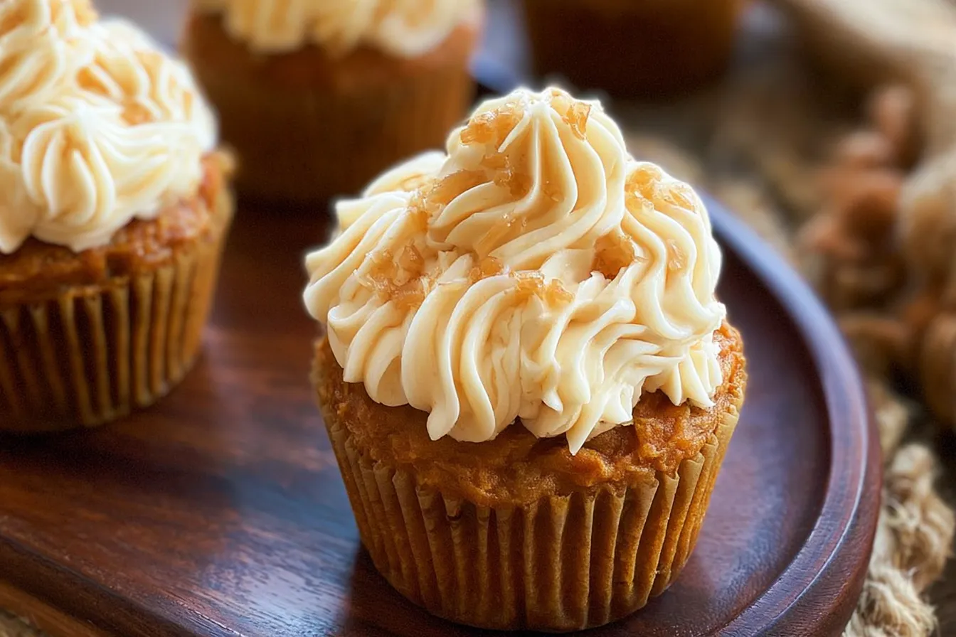 Sweet Potato Cupcakes: Deliciously Moist and Irresistible! 4 Sweet Potato Cupcakes