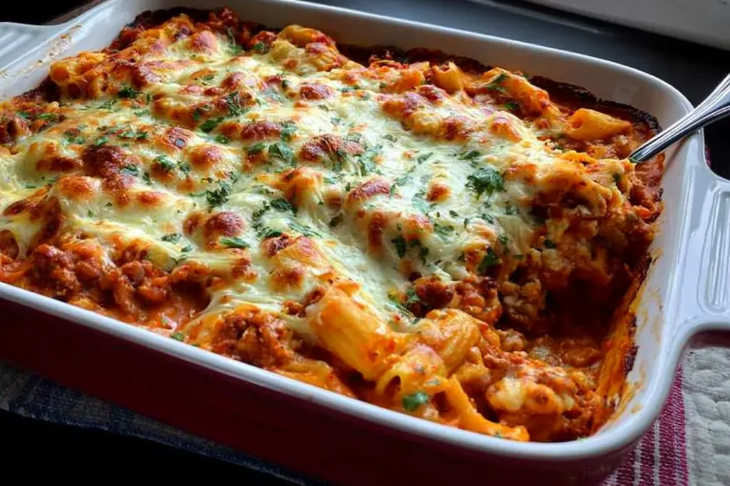 The Best Baked Ziti Freshly Baked
