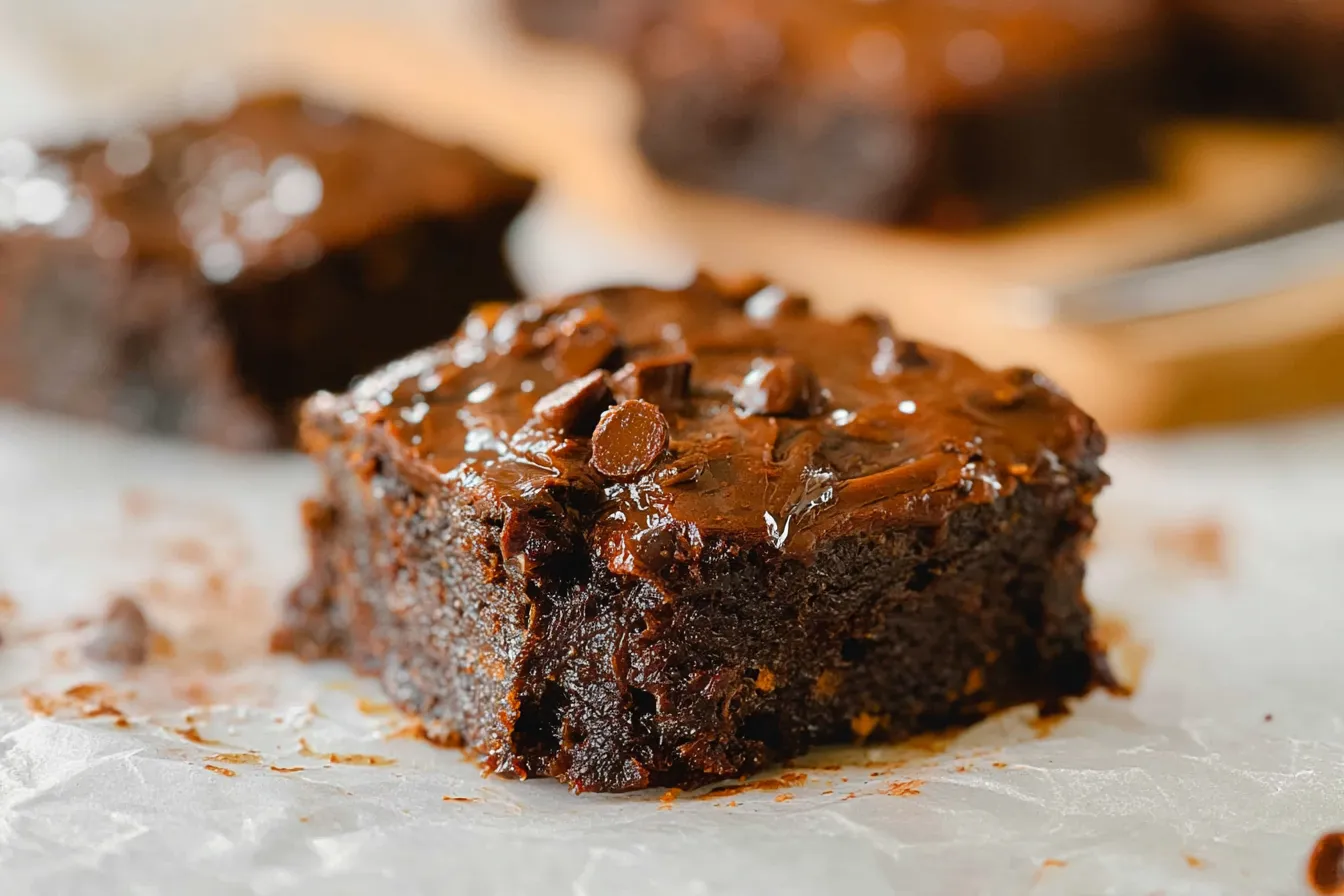The BEST Fudgy Flourless Sweet Potato Brownies 
