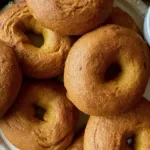 The Best Pumpkin Sourdough Bagels with Pumpkin Spice Cream Cheese