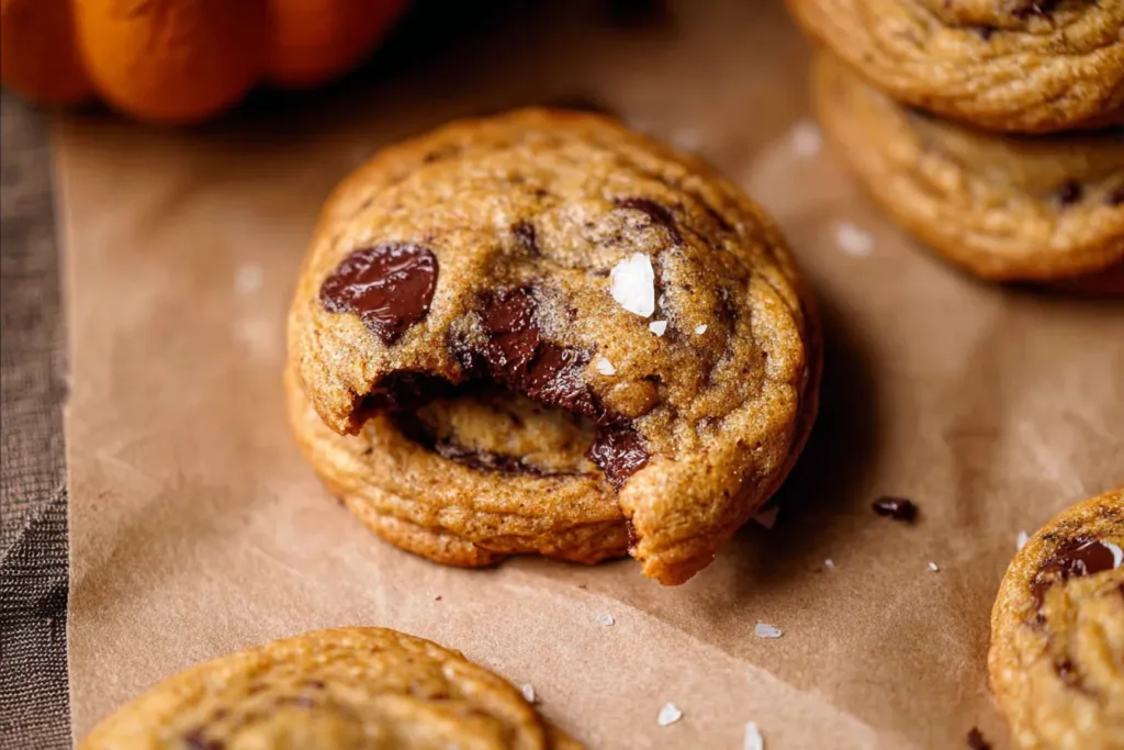 Thick & Chewy Pumpkin Chocolate Chip Cookies You’ll Love 3 Thick & Chewy Pumpkin Chocolate Chip Cookies Freshly Baked