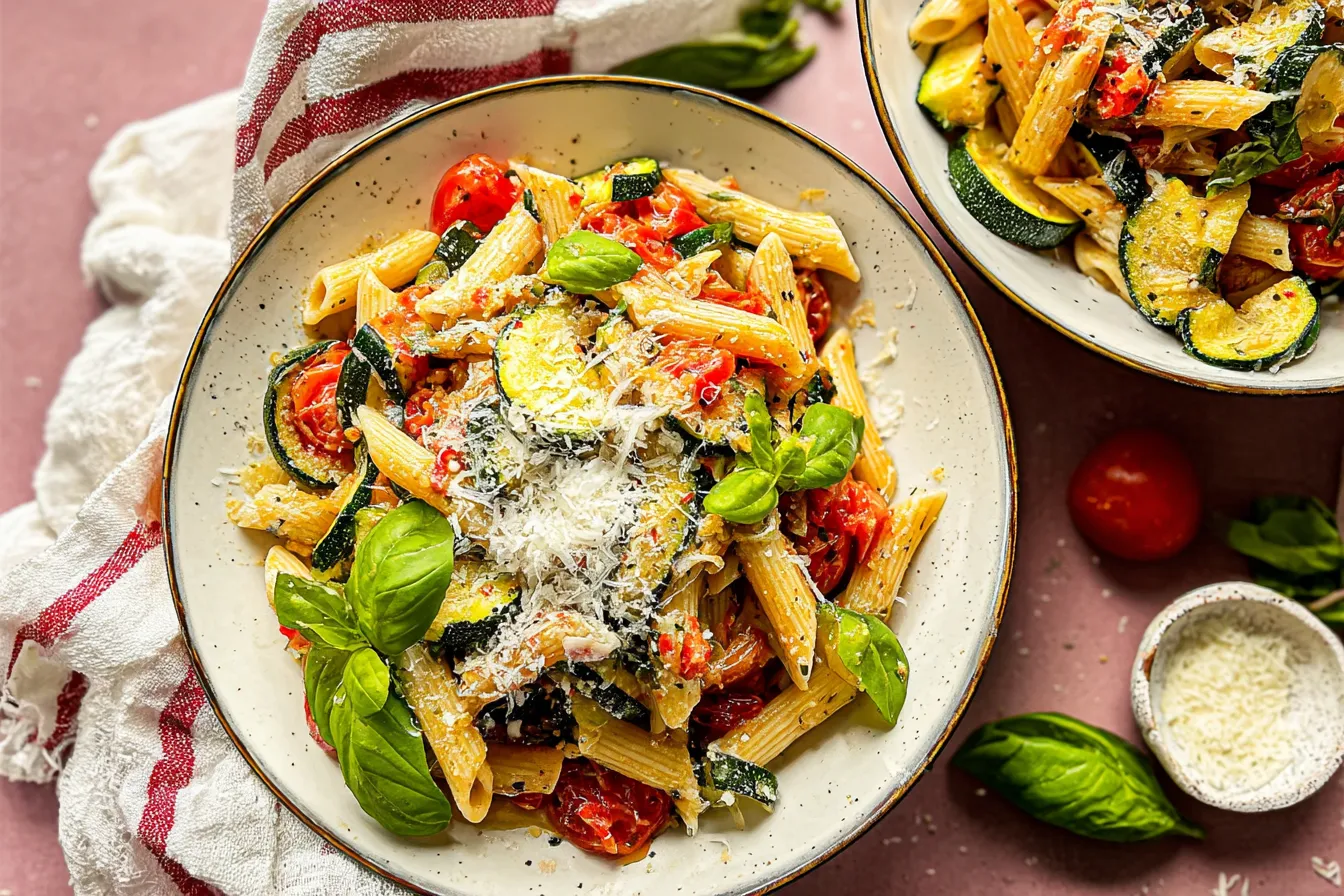 Tomato Zucchini Pasta