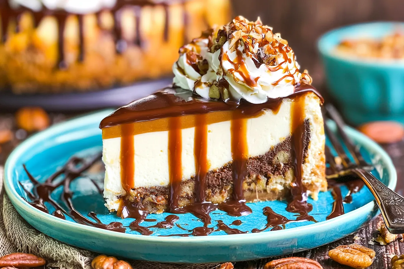 Turtle Cheesecake 