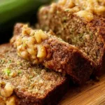 Delicious Zucchini Bread Slices Ready to Serve
