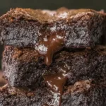 Delicious Zucchini Brownies Freshly Baked