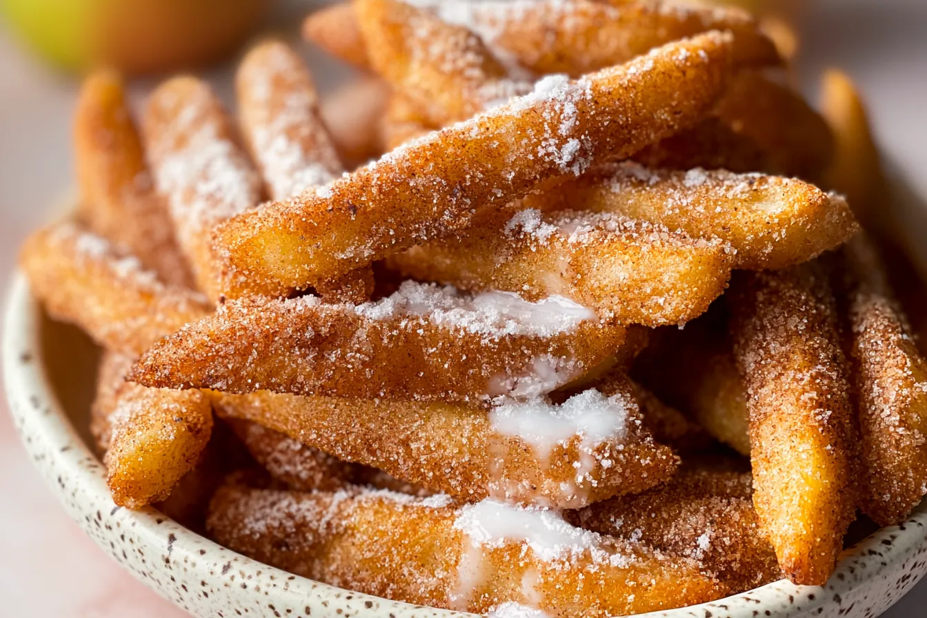 Air Fryer Apple Fries 
