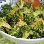 Air Fryer Garlic Parmesan Broccoli - Crispy and Delicious
