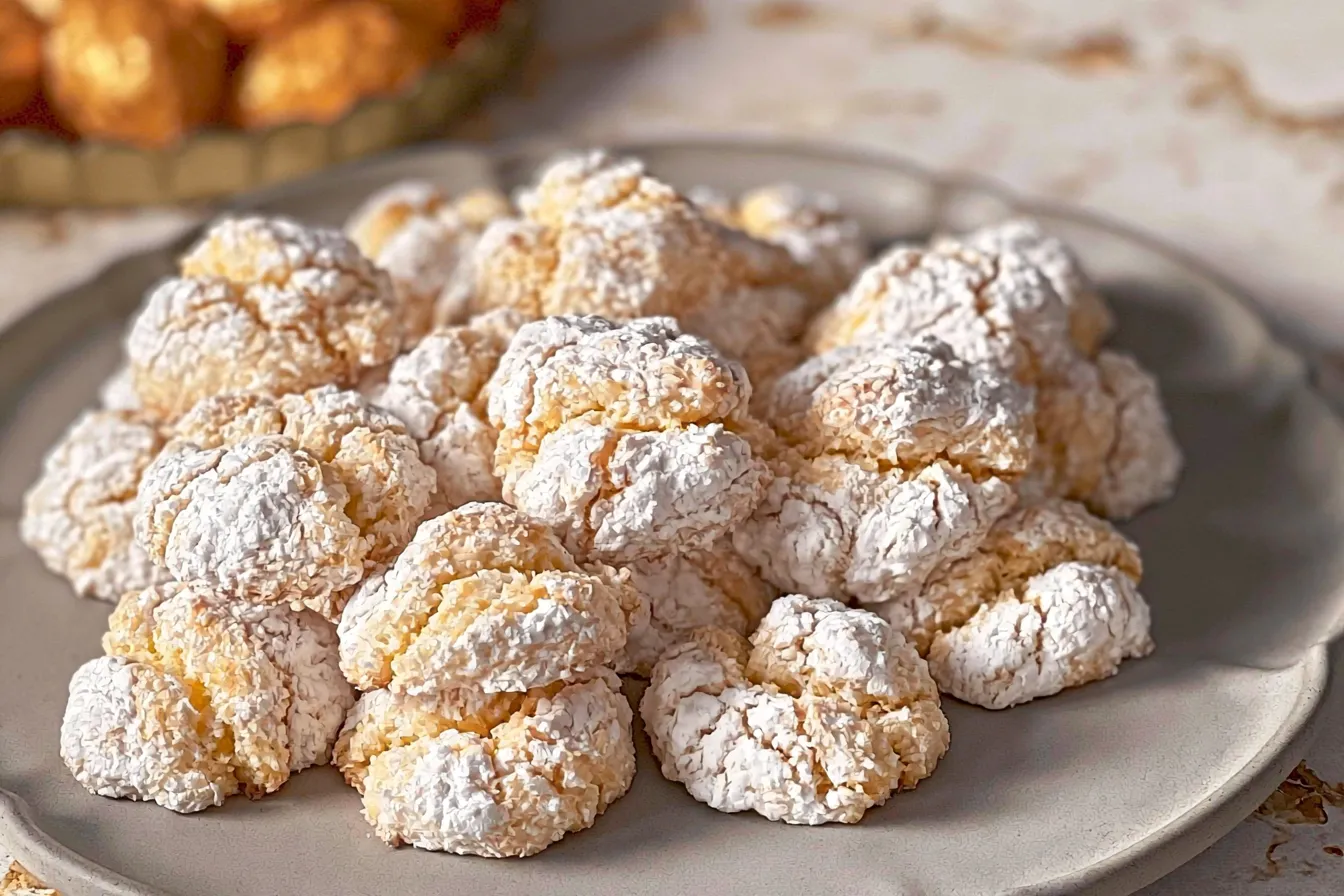 Amaretti Cookies (Italian Recipe) - Delightfully Sweet Treats 4 Amaretti Cookies (Italian Recipe)