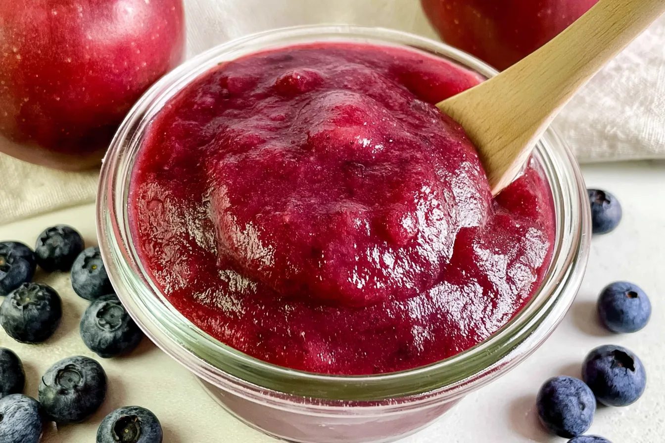 Apple Blueberry Sauce 